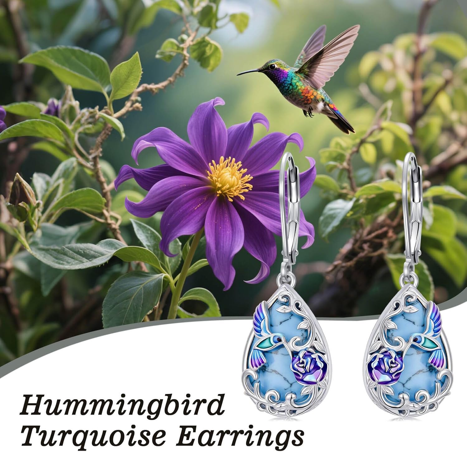 Teardrop Earrings for Women Celtic Filigree Drop Earrings Sterling Silver Leverback Earrings Jewelry Christmas Gifts for Women Her - Image 6