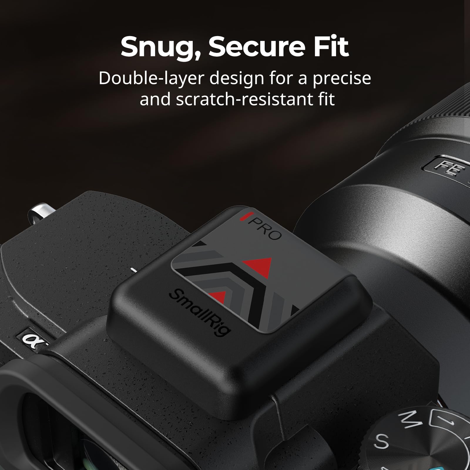 SMALLRIG Confezione da 2 Coperture per Slitta a Contatto Caldo, Tappo Protettivo per Sony A9 III / A7 IV / A7 V / A7S III / A7R IV, Nero - 549