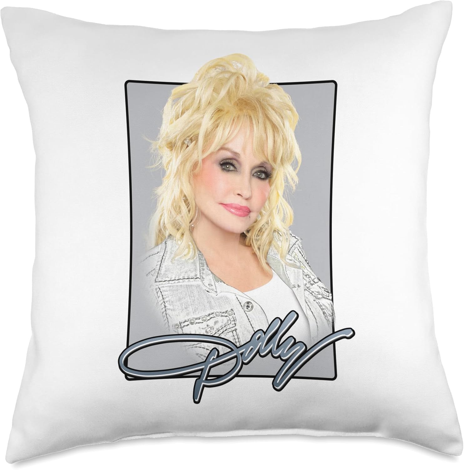 Dolly Parton Classic Throw Pillow