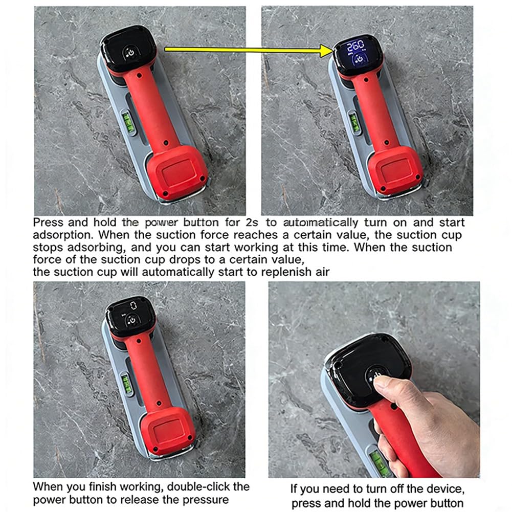 Ventosa Versatile Sollevamento Pratico 1800mAh