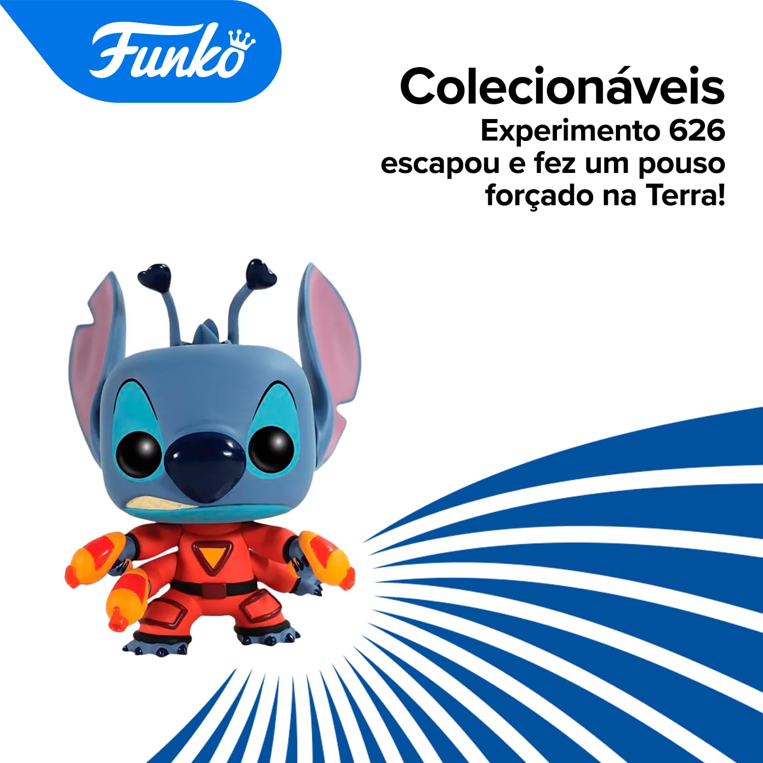 Candide, Funko POP! Stitch 626, Lilo & Stitch, Disney - 11 cm