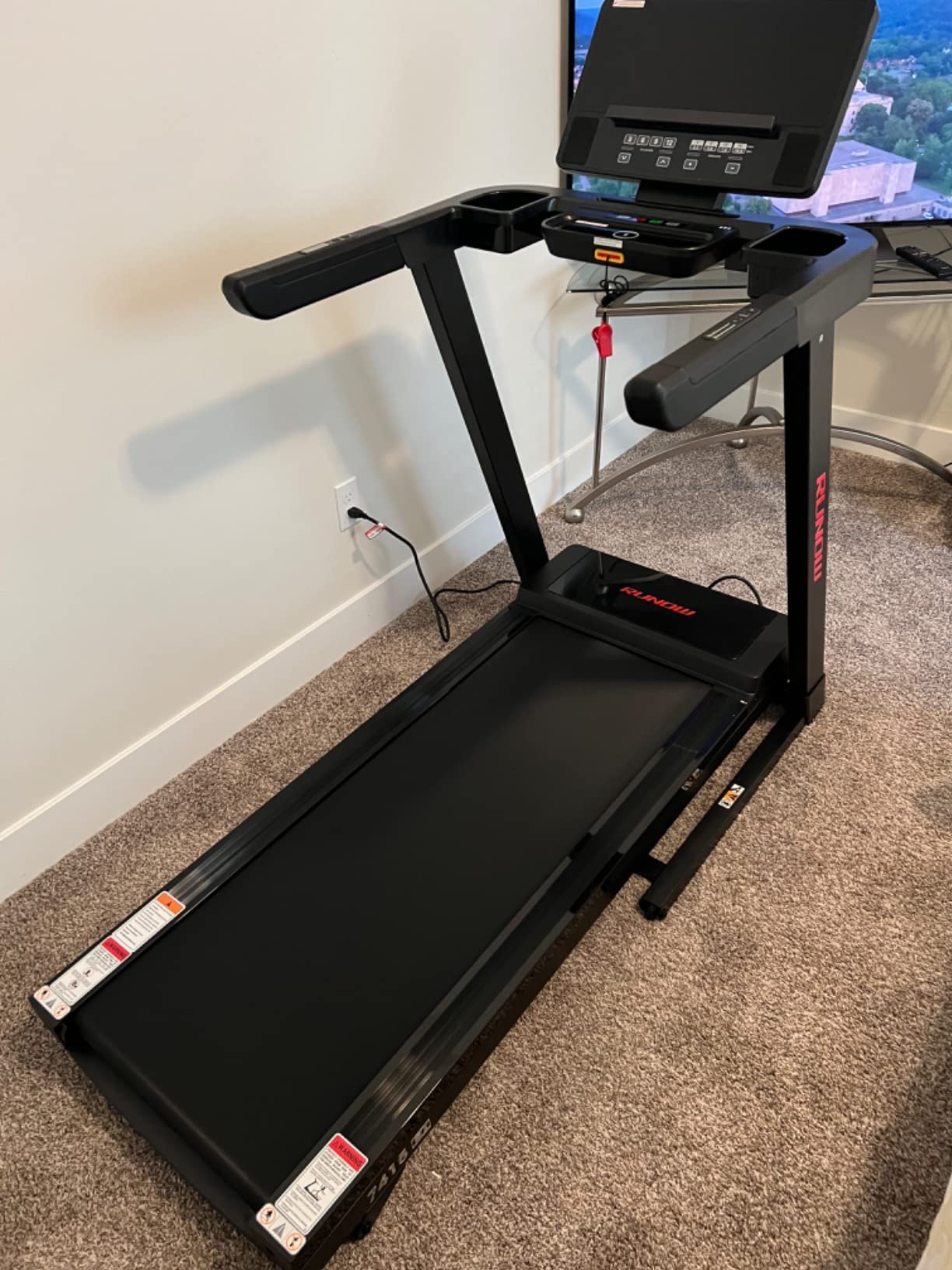 $14/mo - Finance RUNOW Treadmill with Incline, Perfect as Treadmills ...