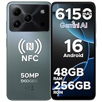 DOOGEESmart Note 56 Plus Smartphone Android 16, 48GB+256GB/TF 2TB Cellulari