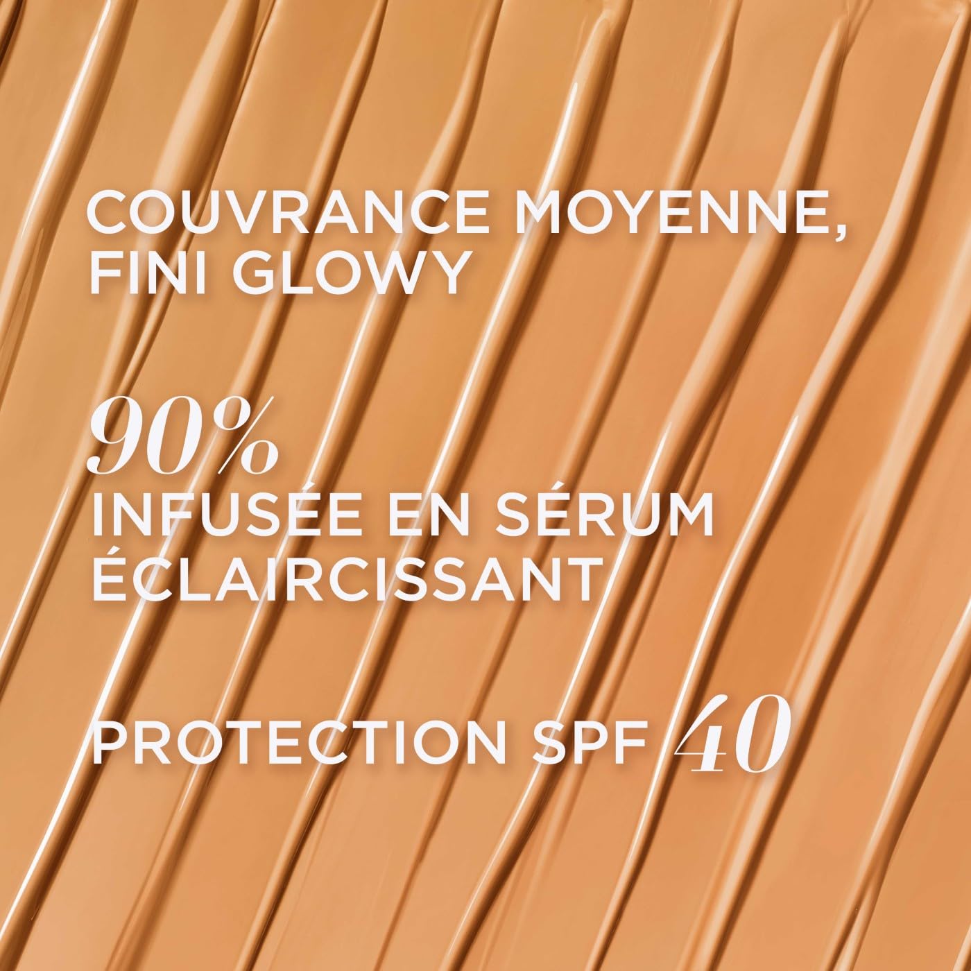 IT Cosmetics Crème CC+ Nude Glow, Couvrance Moyenne, SPF40, Fini Naturel