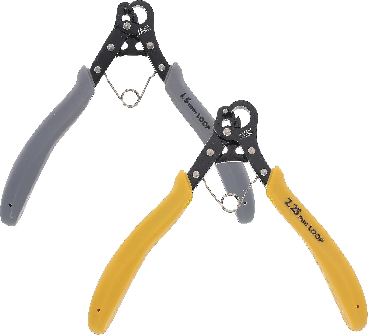 The Beadsmith 1-Step Combo Pack - 1.5mm & 2.25mm Looper Pliers - 24-18g Craft Wire - Instantly Create Consistent Loops for Rosaries, Earrings, Bracelets, Necklaces & Wire Jewelry in One Step