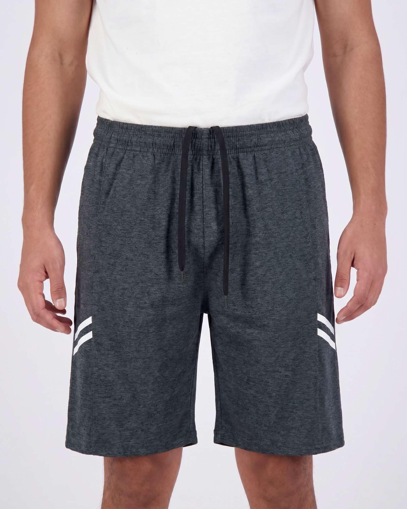Real Essentials Sportliche Basketball-Shorts mit Taschen, für Jungen und Mädchen, Dry-Fit, 5er-Pack, Set I