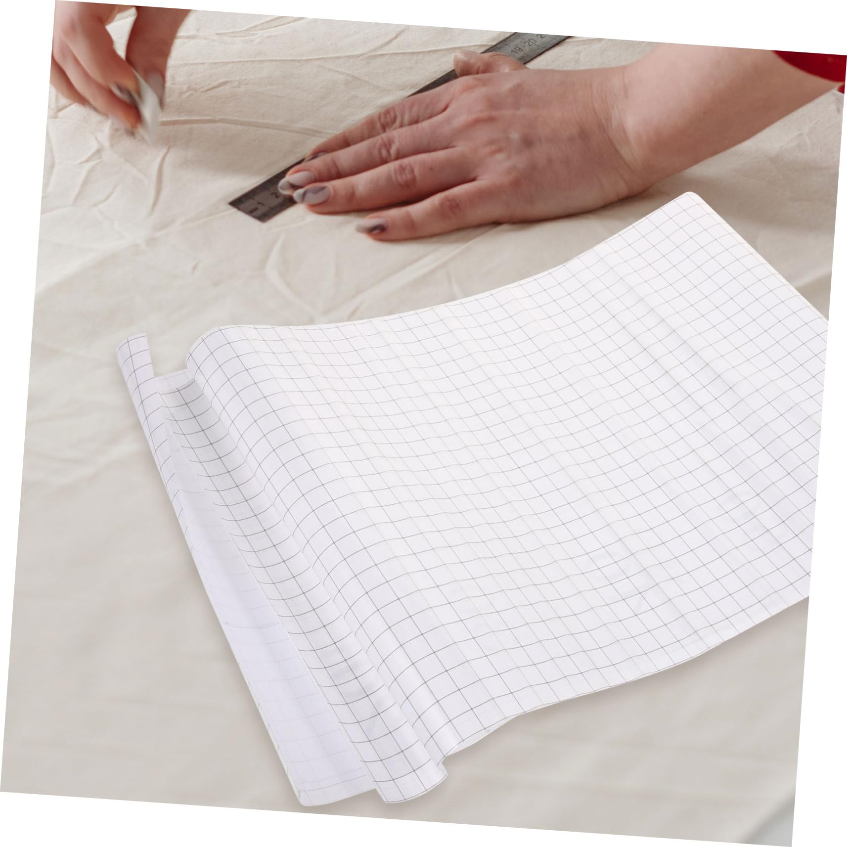 BELLIFFY Practical Transfer Tape Alignment Grid for Vinyl Walls 1 Roll Friendly