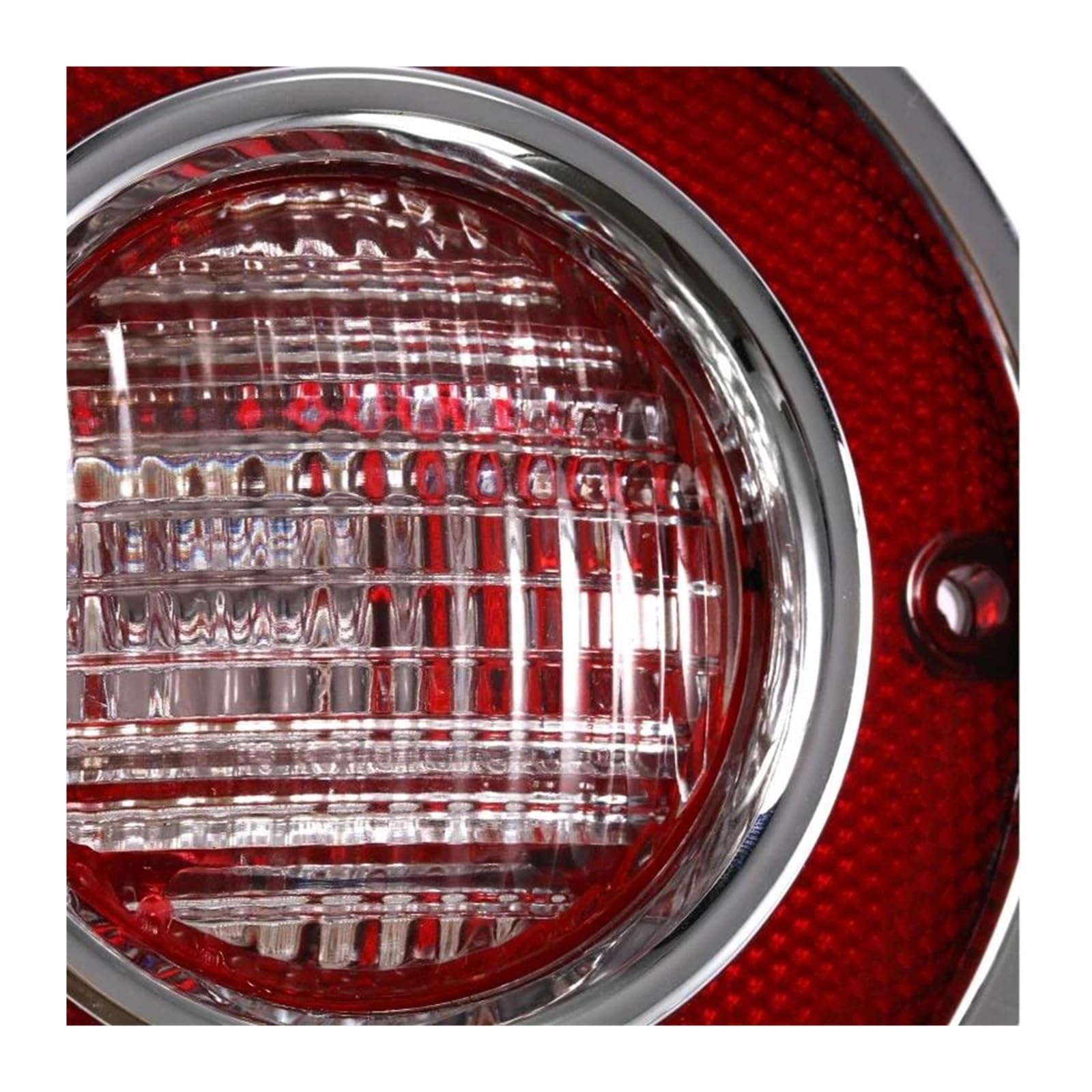 Faro Posteriore PER Corvette C3 1975-1979 4 Pezzi ABS Luci Posteriori Per Auto Freno Posteriore Senza Lampadine Fanale Posteriore Completo(Smoked Shell)