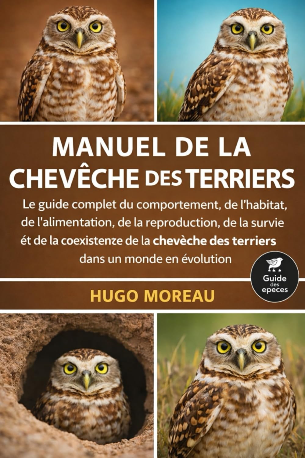 MANUEL DE LA CHEVÊCHE DES TERRIERS: Le guide complet du comportement, de l’habitat, de l’alimentation, de la reproduction, de la survie et de la ... des terriers dans un monde en évolution