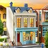 CUTEROOM DIY Miniature House Kit,Wooden Dollhouse Kit,Mini House Making Kit with Furniture,DIY Dollhouse Kit,Birthday Gift for Women and GirlsGift Shop