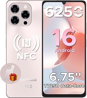 DOOGEE Note 58 Pro Android Smartphone 16, (8+24)GB+256GB/TF 2TB Mobile Phones, 6250mAh Mobile Phone, 6.75 Inch 90Hz Octa-C…