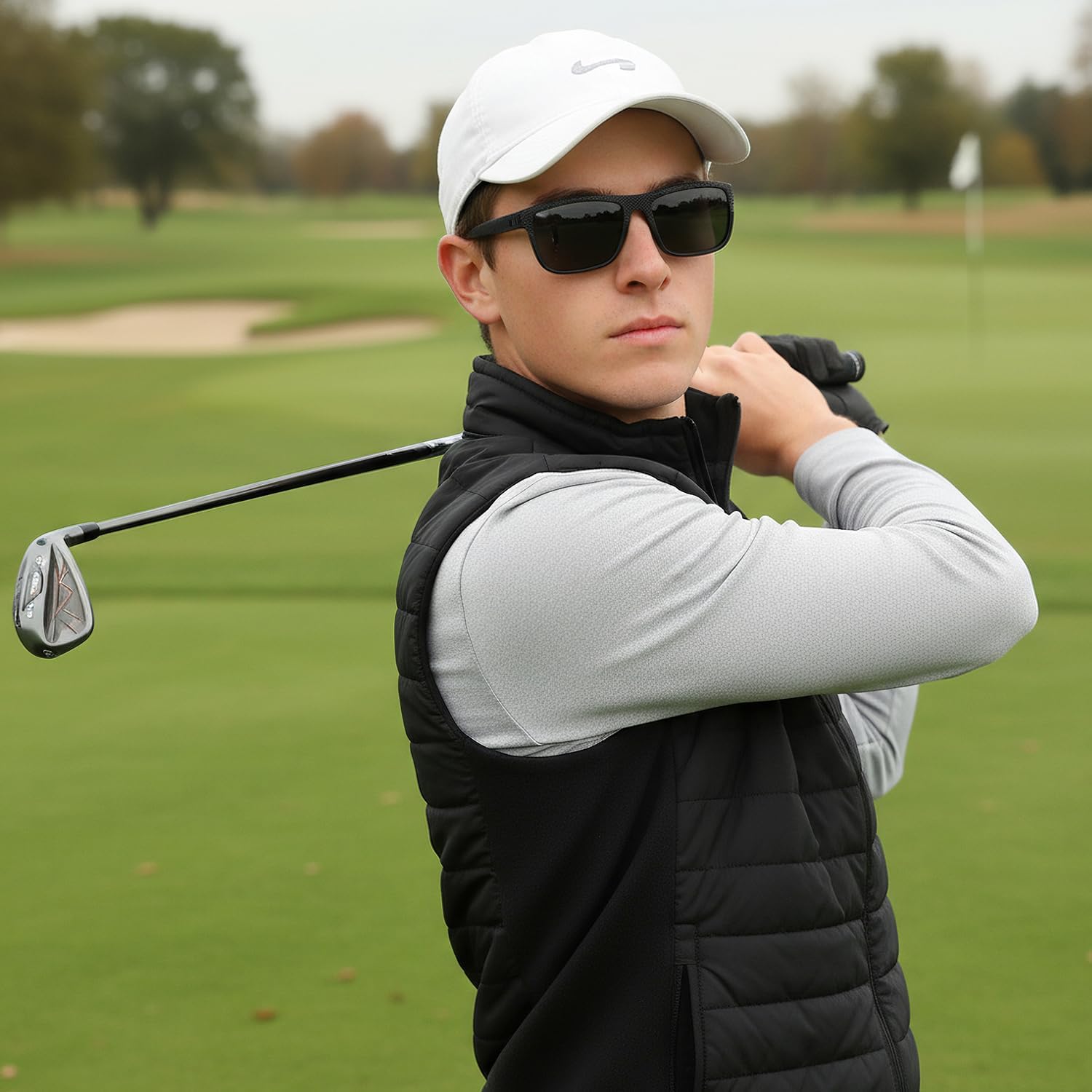 MASDUN Polarized Sunglasses for Men and Women Square Sun glasses UV Protection For Driving Fishing Golf (3 Pack) - Image 3