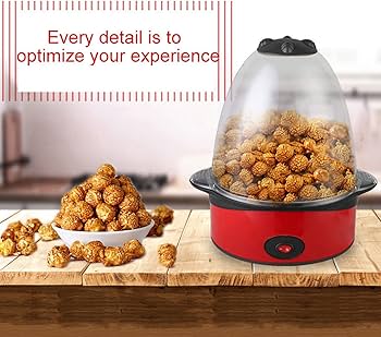 Amazon.co.jp: ポップコーンメーカー アップグレードされた500W