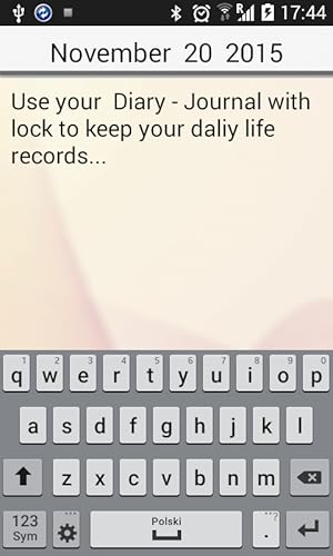 Diary - Journal with lock