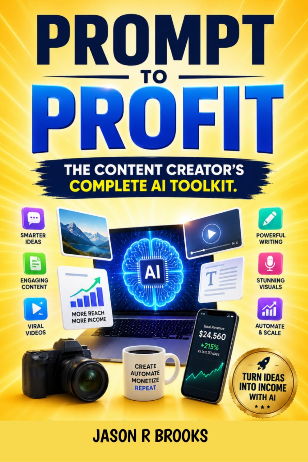 PROMPT TO PROFIT: The Content Creator's Complete AI Toolkit.