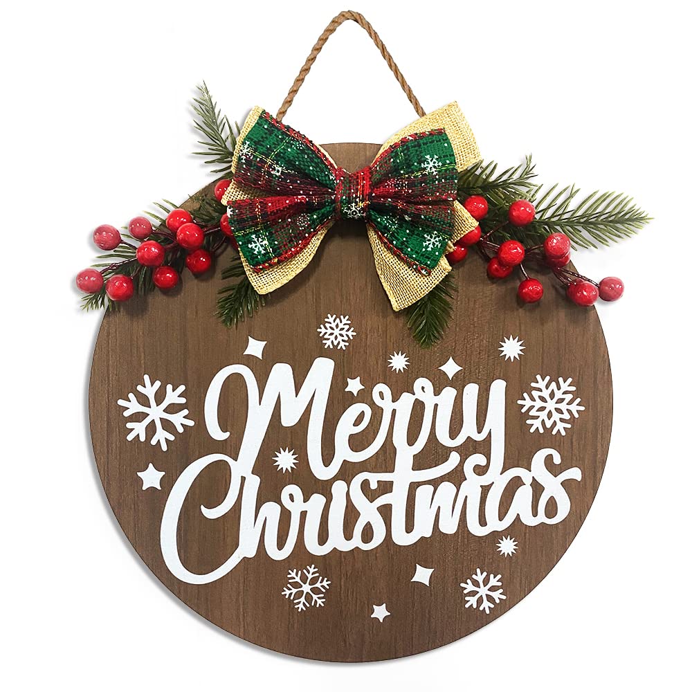 Amazon.co.jp: メリークリスマス装飾リース、クリスマスウェルカム