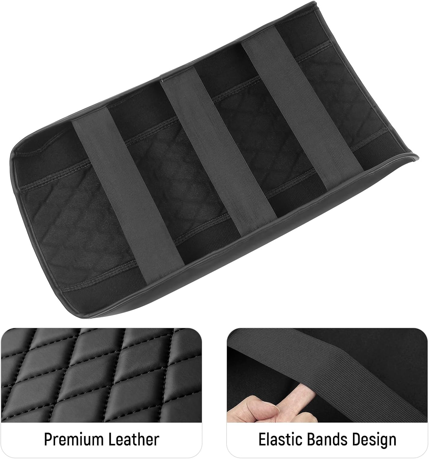 ZZEQYG Center Console Cover for Chevy Silverado/GMC Sierra 1999-2007, Tahoe & Suburban & Yukon & Avalanche, Car Armrest Cover Accessories(Fits Jump Seat Console Only) image 5