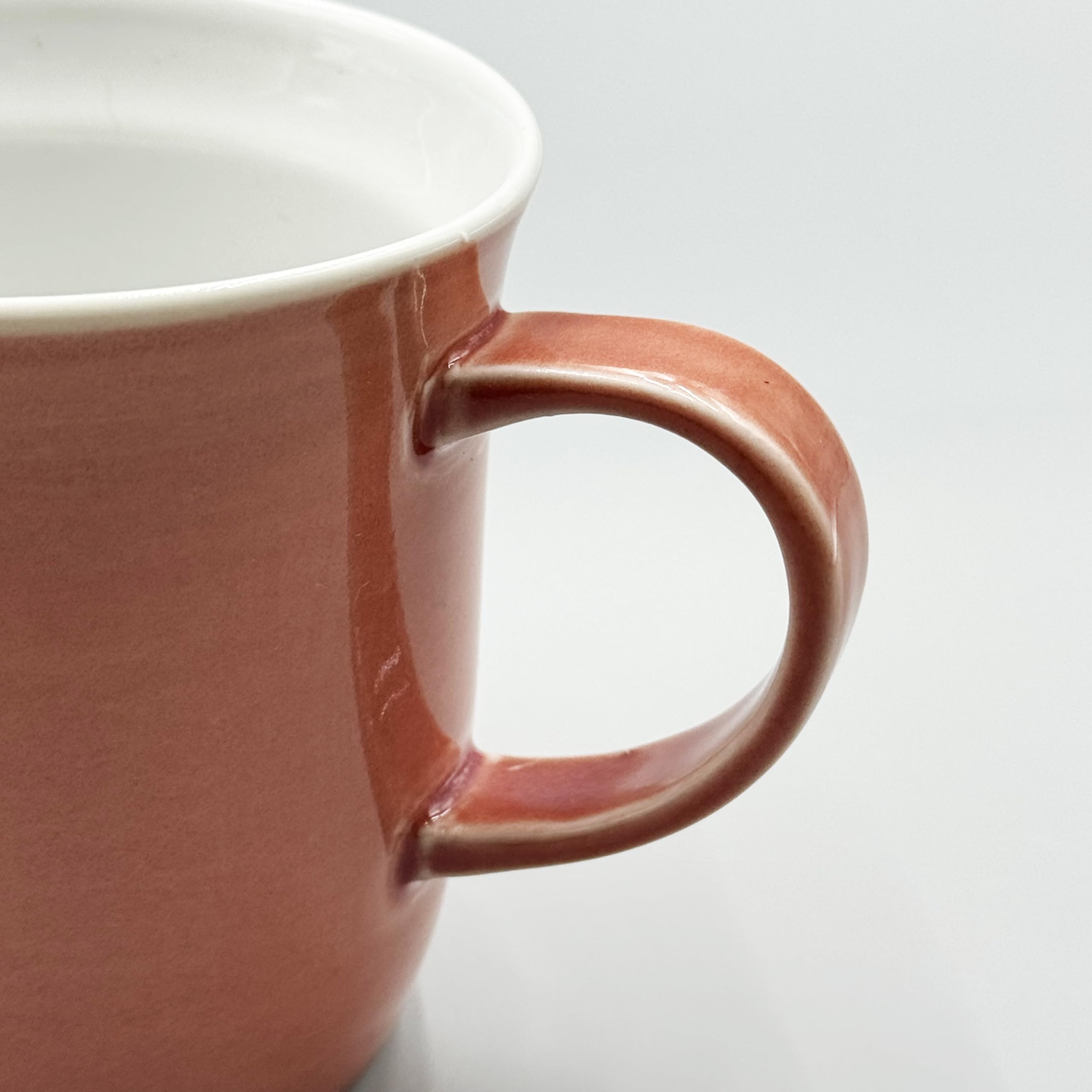 Amazon.co.jp: 波佐見焼 マグカップ 二重構造 保温 保冷 約300ml 電子