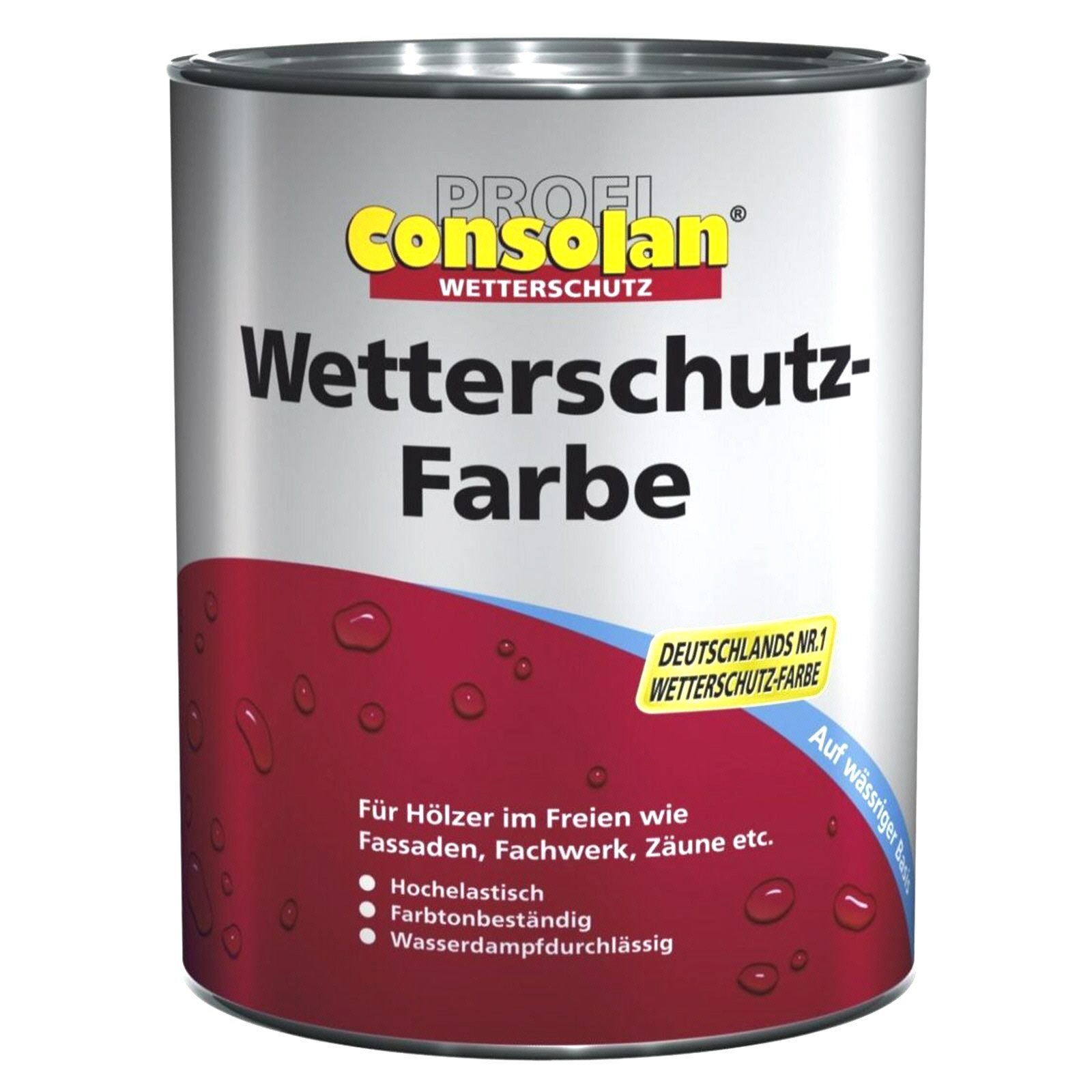 Consolan Profi Wetterschutzfarbe Grün 2,5 Liter