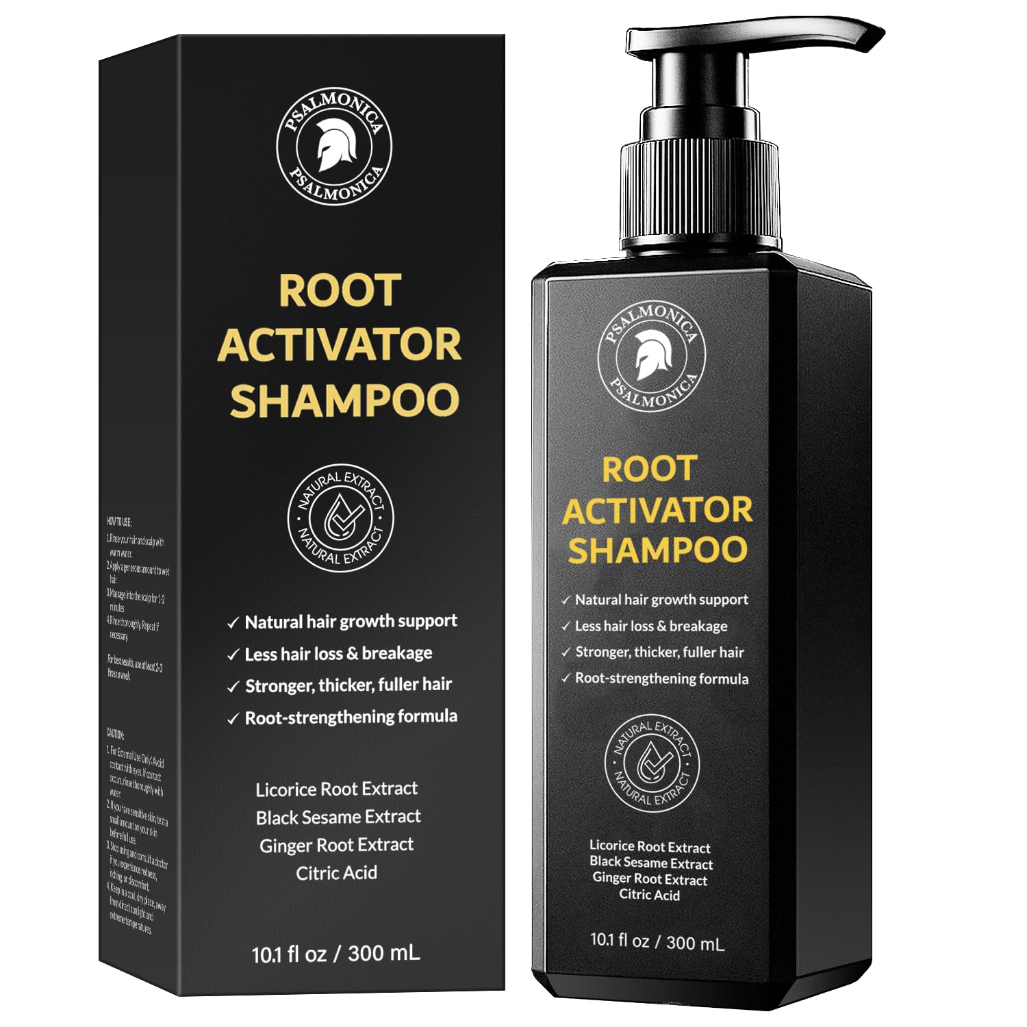 Root Activator Shampoo for Men – Hair Growth Shampoo for Hair Loss and Thinning Hair – Hair Loss RegrowthTreatments for Women Men (10.1 Fl Oz (Pack of 1))