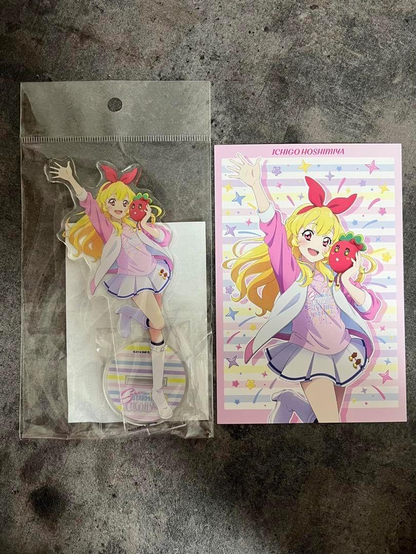 星宮いちご アクスタ スタッフジャンパーver.ポストカード付き 2次予約