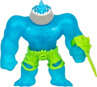 Heroes of Goo Jit Zu Meteor Madness, Stretchy Thrash Action Figure, with Unique Squishy Goo Filling & Meteor Battle Gauntlet, Sensory Toy That Stretch Up to 3X Its Size