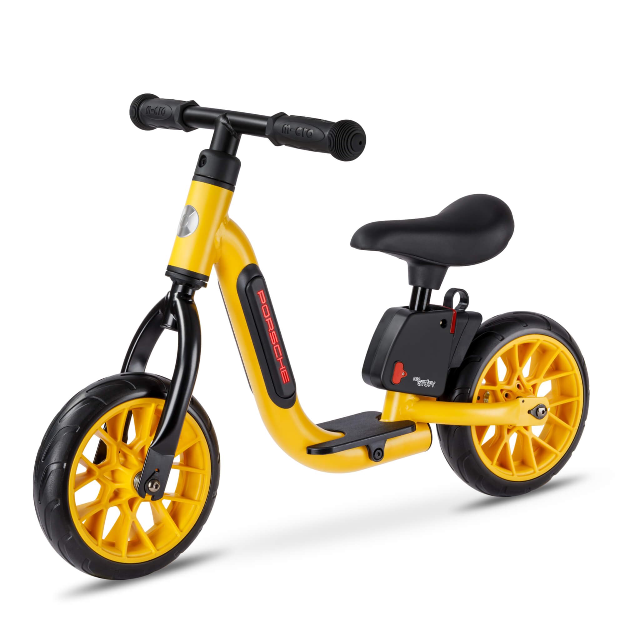 MICRO Scooter Smart Balance Bike | Porsche Edition | Yellow