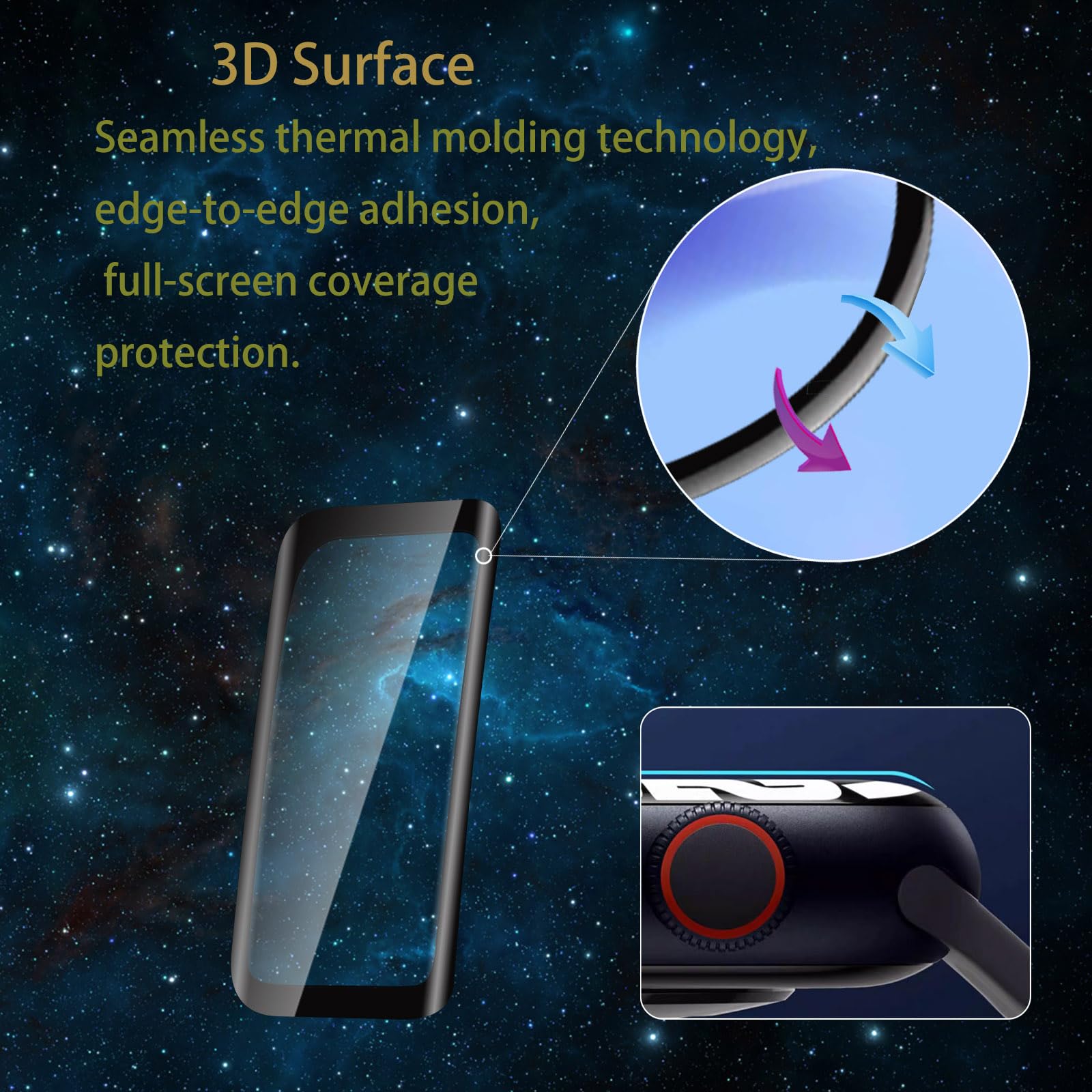 4 sztuki folii ochronnych do HUAWEI Band 10 / HUAWEI Band 9, pełne pokrycie, cienka folia kompozytowa HD, bez szkła, swobodne zginanie, kompatybilna z HUAWEI Band 8
