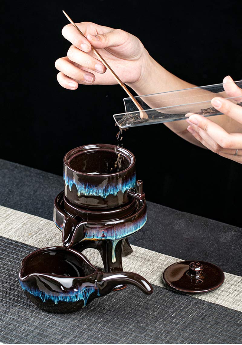Taza Personalizada Juego de té de Forma de Muelle de Piedra Exquisita, té Hecho a Mano Taza de té Chino Taza de té Regalo gungfu Taza Taza Taza De Porcelana