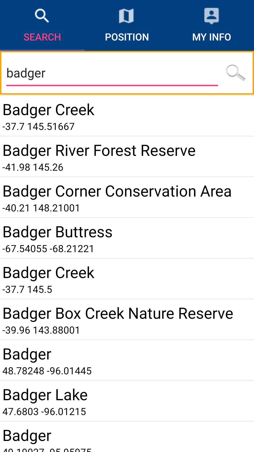Badger Lake IOWA GPS for Android