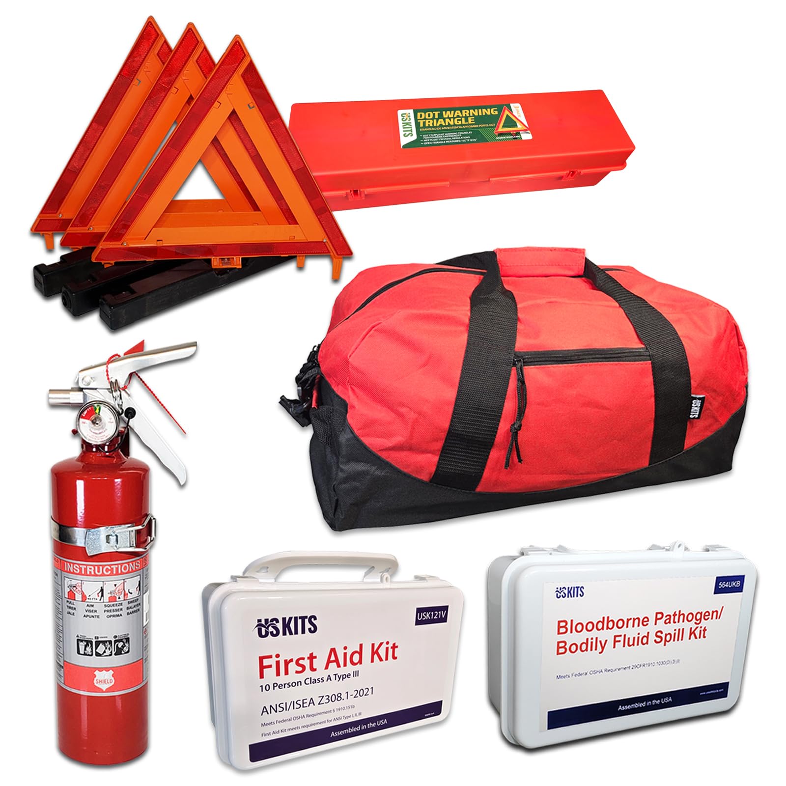 All-in-One NEMT DOT OSHA Compliant Kit