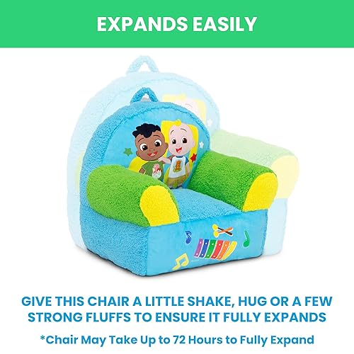 Miniatura 6 de Delta Children - Silla CoComelon Cozee Buddy para niños, color azul