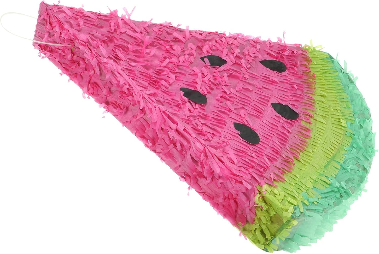 STOBAZA Large Watermelon Pinata Filled Plaything for Fiesta Party Decorations Candy Smash Holder for Birthday and Festival Celebrations Fun Activity for Family and Friends Gatherings