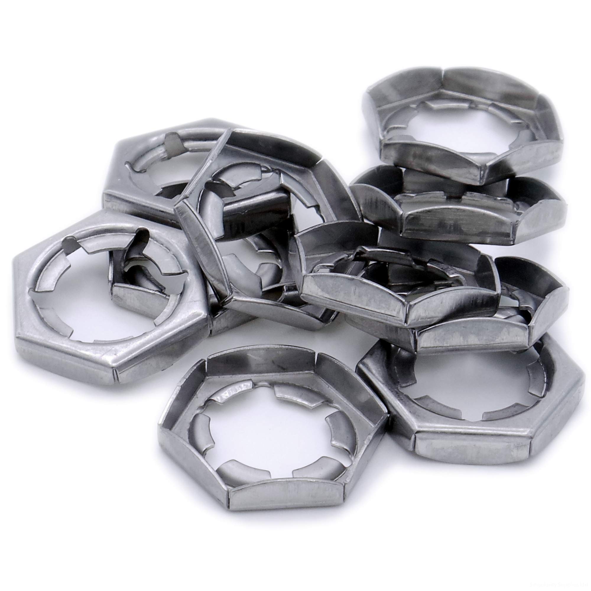 Singularity Supplies M4 (4Mm) Counter Nuts - Stainless Steel (A2) (Pack Of 20)