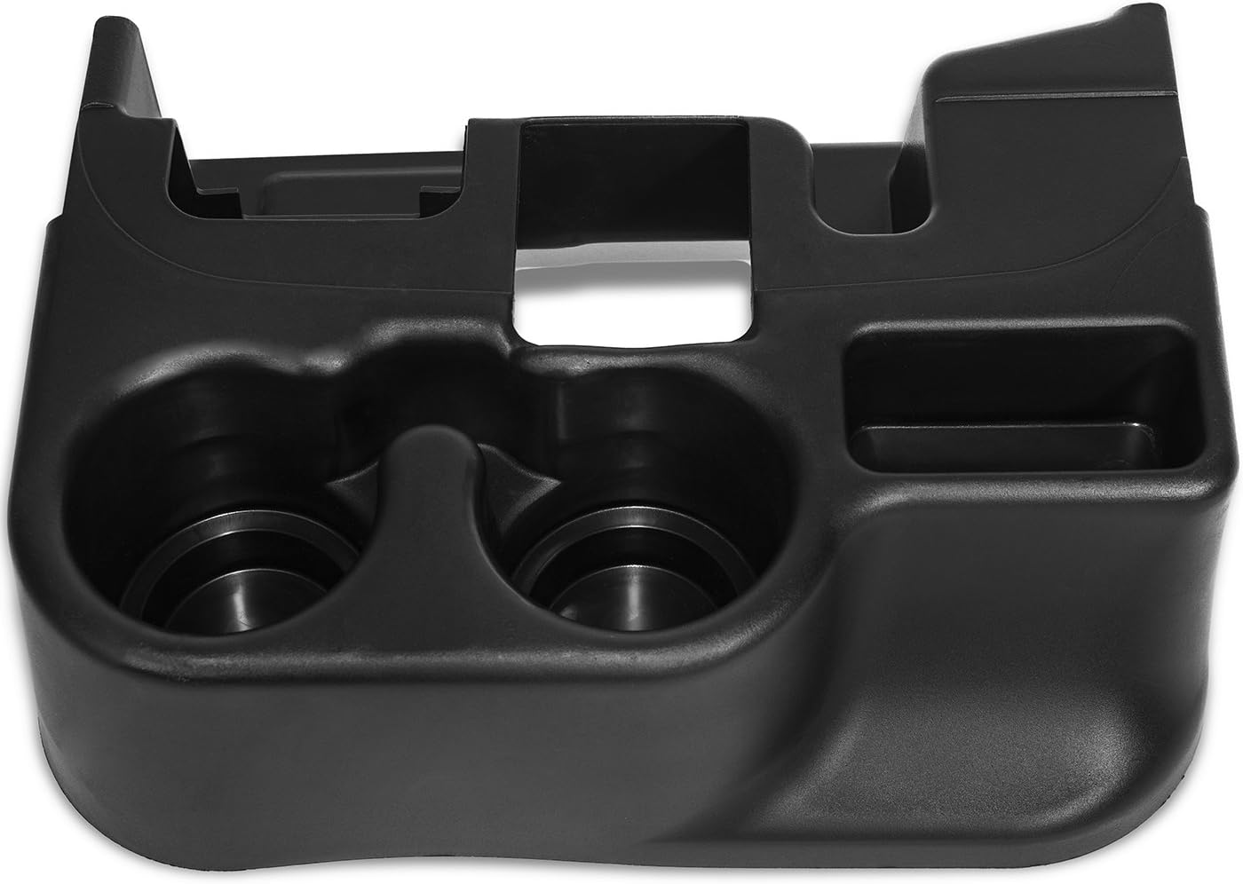 OxGord Center Console Cup Holder Attachment Compatible with 2003-2012 Dodge Ram 1500 2500 3500 Vehicles - Black