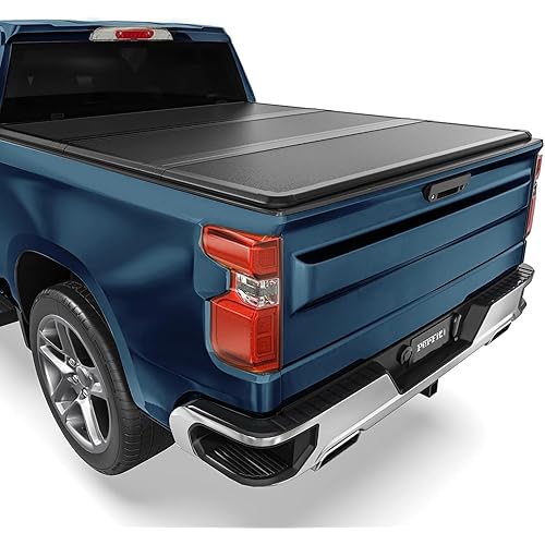 Perfit Liner Hard Tri-fold Truck Bed Tonneau Cover 5.2 FT Compatible with 2015-2026 Chevy Colorado/GMC Canyon 5.2 FT (62") Bed w/o Multi-Flex Tailgate