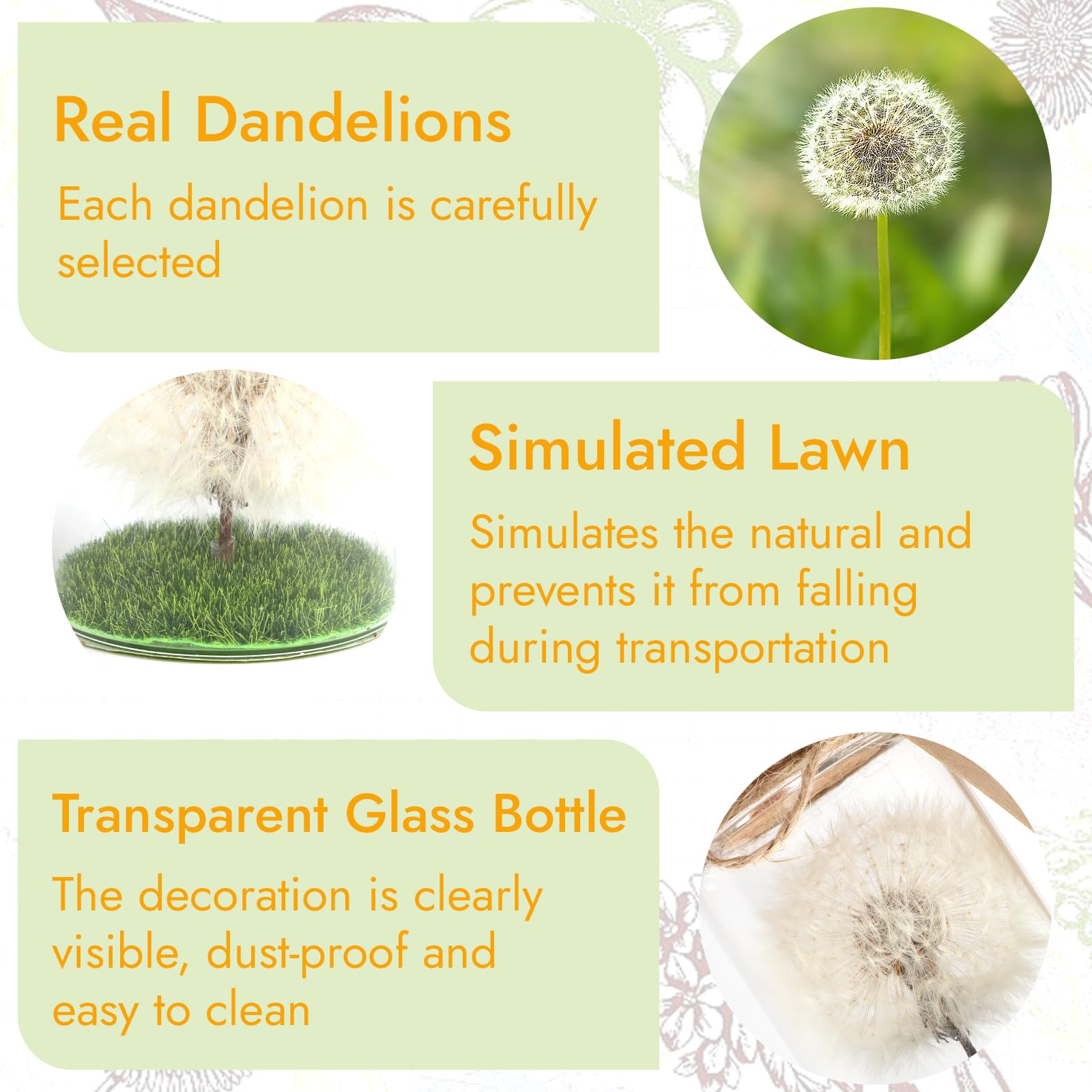 Diente De León Araña De Cristal +8 Bombillas Led-g9 Tricolor