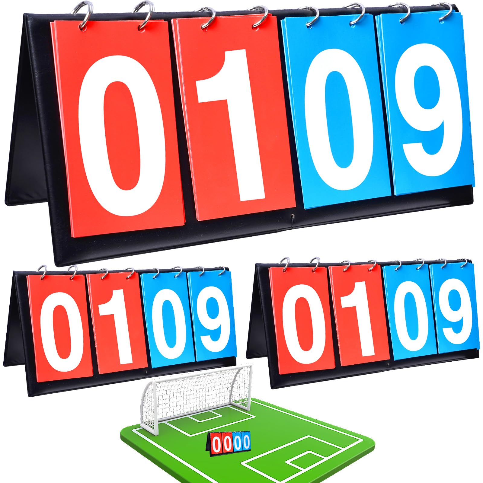 APORO Scoreboard Score Keeper Score Flipper for Basketball Tennis Sports Games