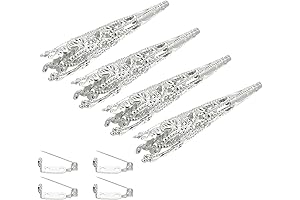 PATIKIL 41mm Corsage Decorative Holder, 4 Pcs Brooch Pin Vase Pocket Boutonnieres...