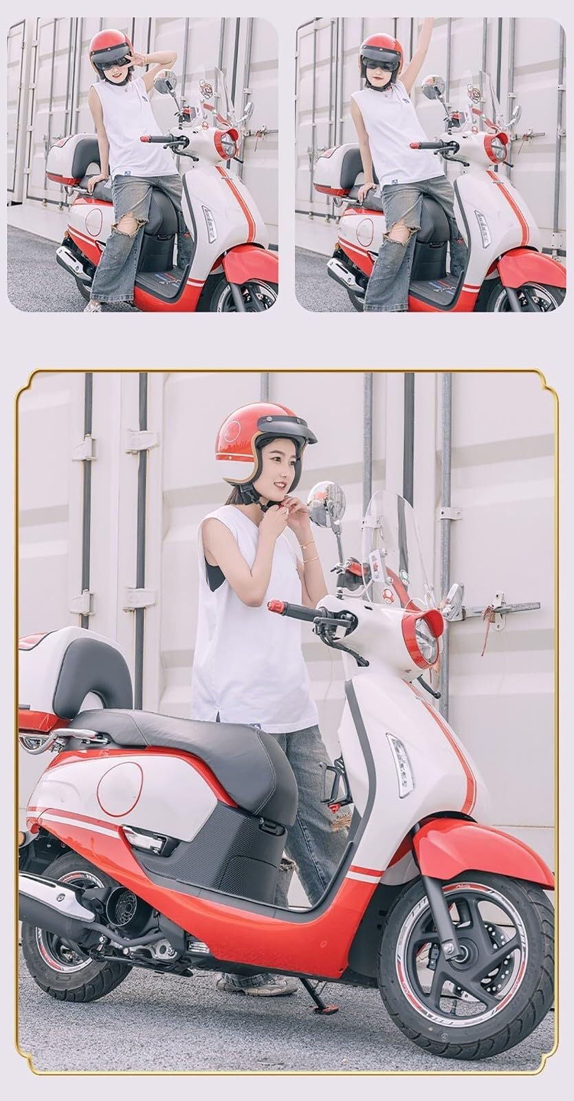 Demi Casque Moto Retro avec Visière Vintage Casques Bols Homologué ECE Casque Mobylette Ouvert Demi Casque Homme Femme Casque Jet pour Cruiser Hélicoptère Scooter