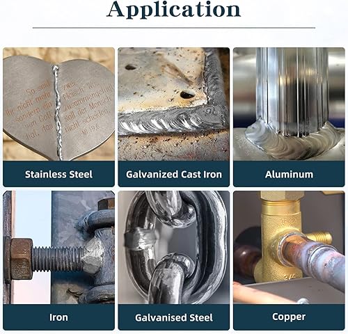 Miniatura 6 de Varillas de soldadura de aluminio de 20 varillas de 116 pulgadas, varillas de soldadura de aluminio de 14 pulgadas de longitud para antorcha de