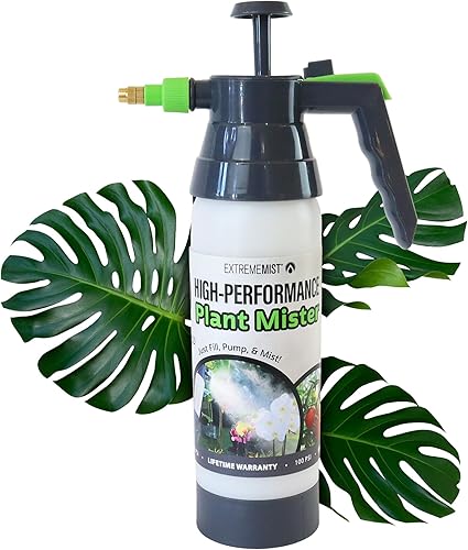 EXTREMEMIST Pulverizador de jardín de alta presión, rociador de plantas y botella rociadora definitiva para plantas, pulverizador de bomba manual