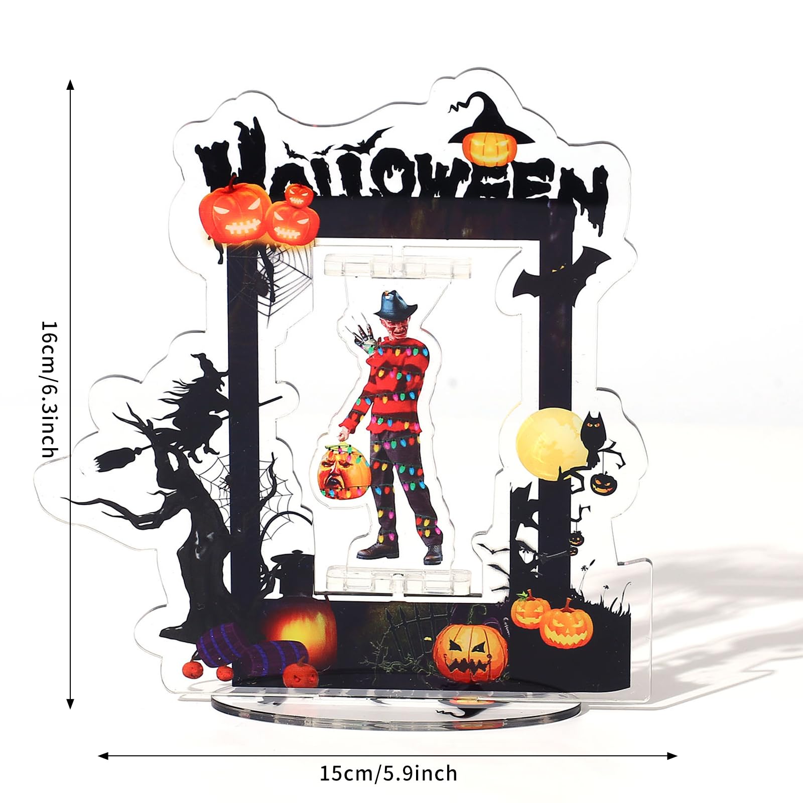 OnHoliday Shelf Sitter Trick or Treat Gnome Dressed as Mummy Halloween Decoration