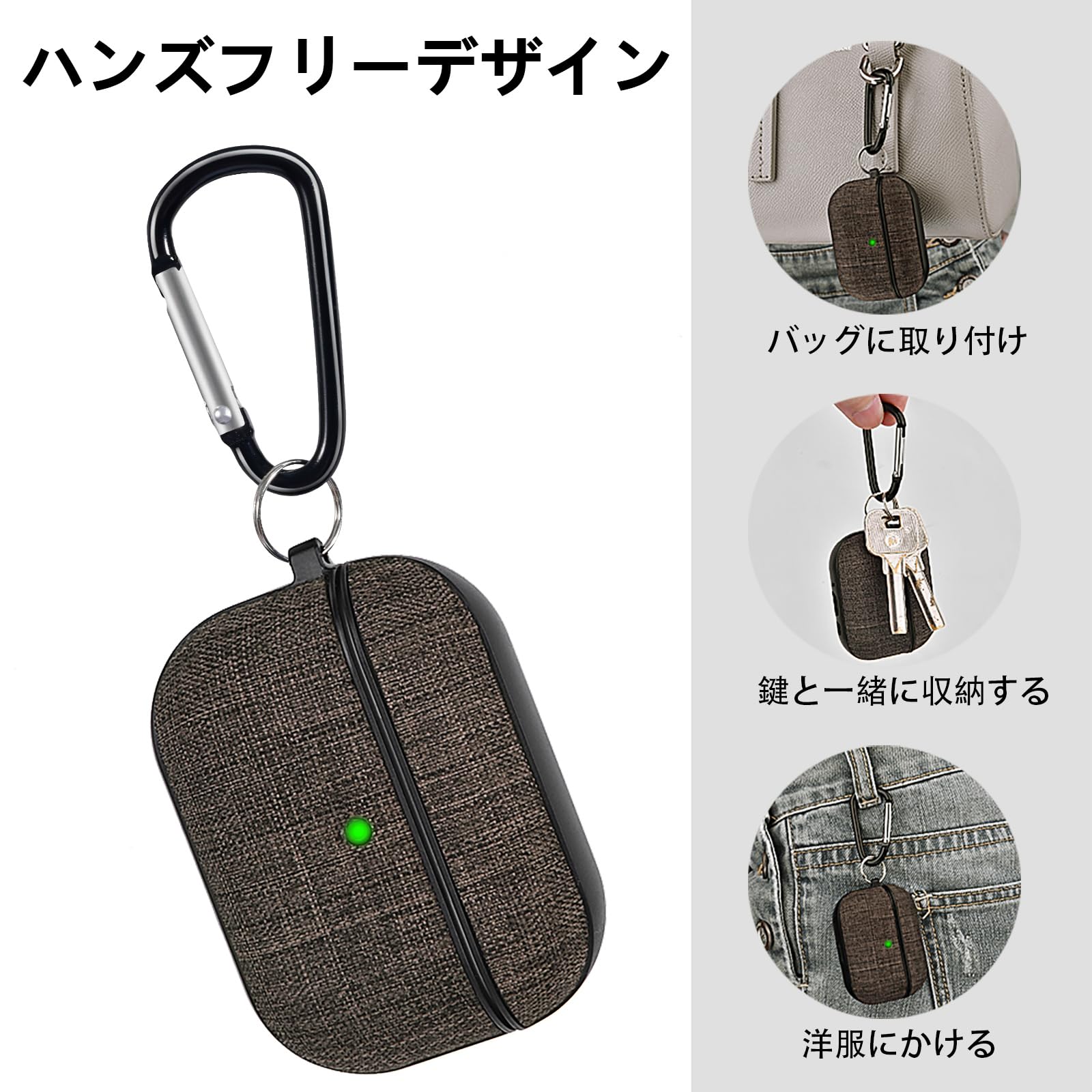 Amazon | V-MORO AirPods Pro 3 ケース 2025 airpods Pro 3カバー