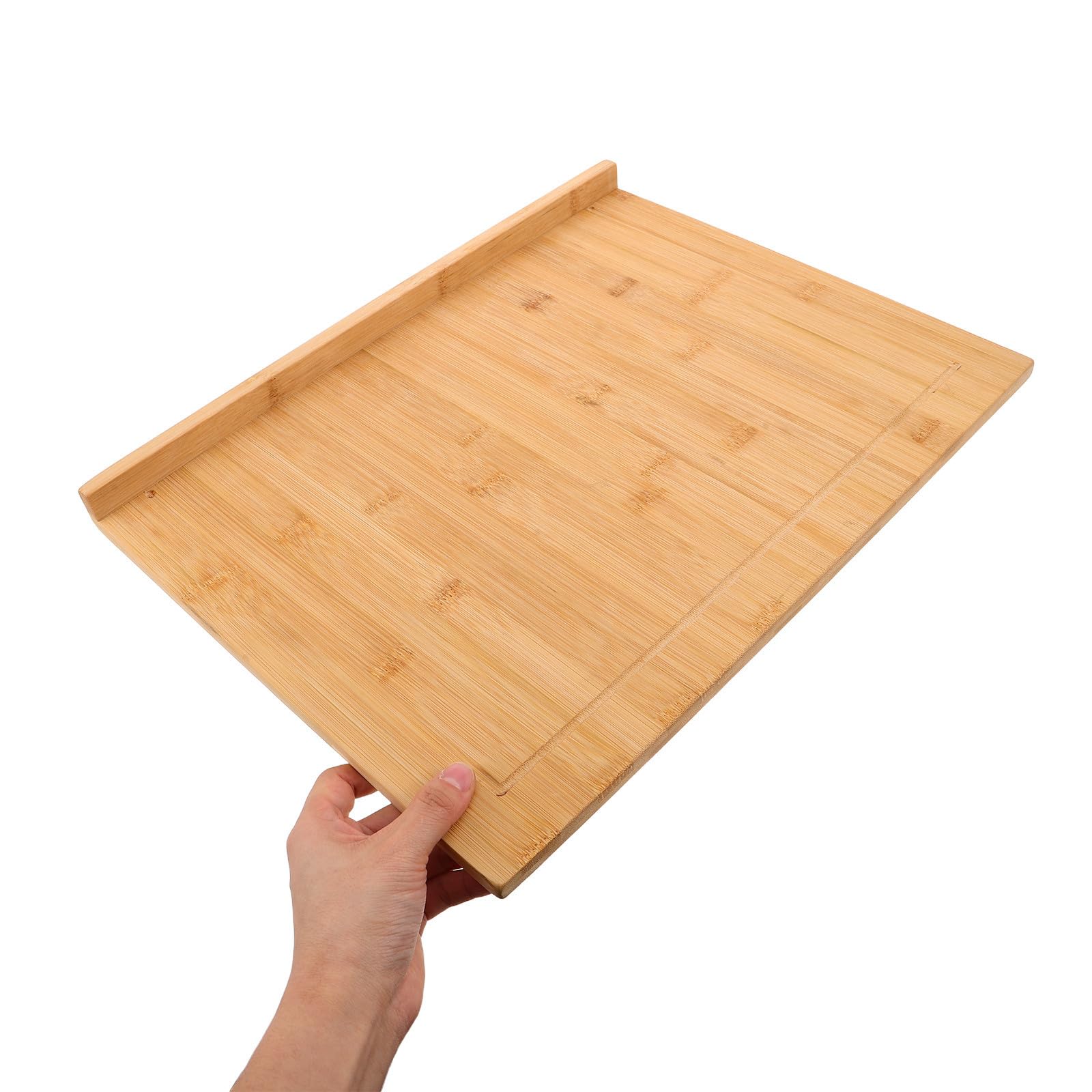 Tagliere Multifunzione Grande da Lavello in Legno Beige per Cucina