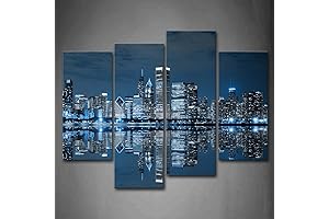 Chicago Skyline First Wall Art