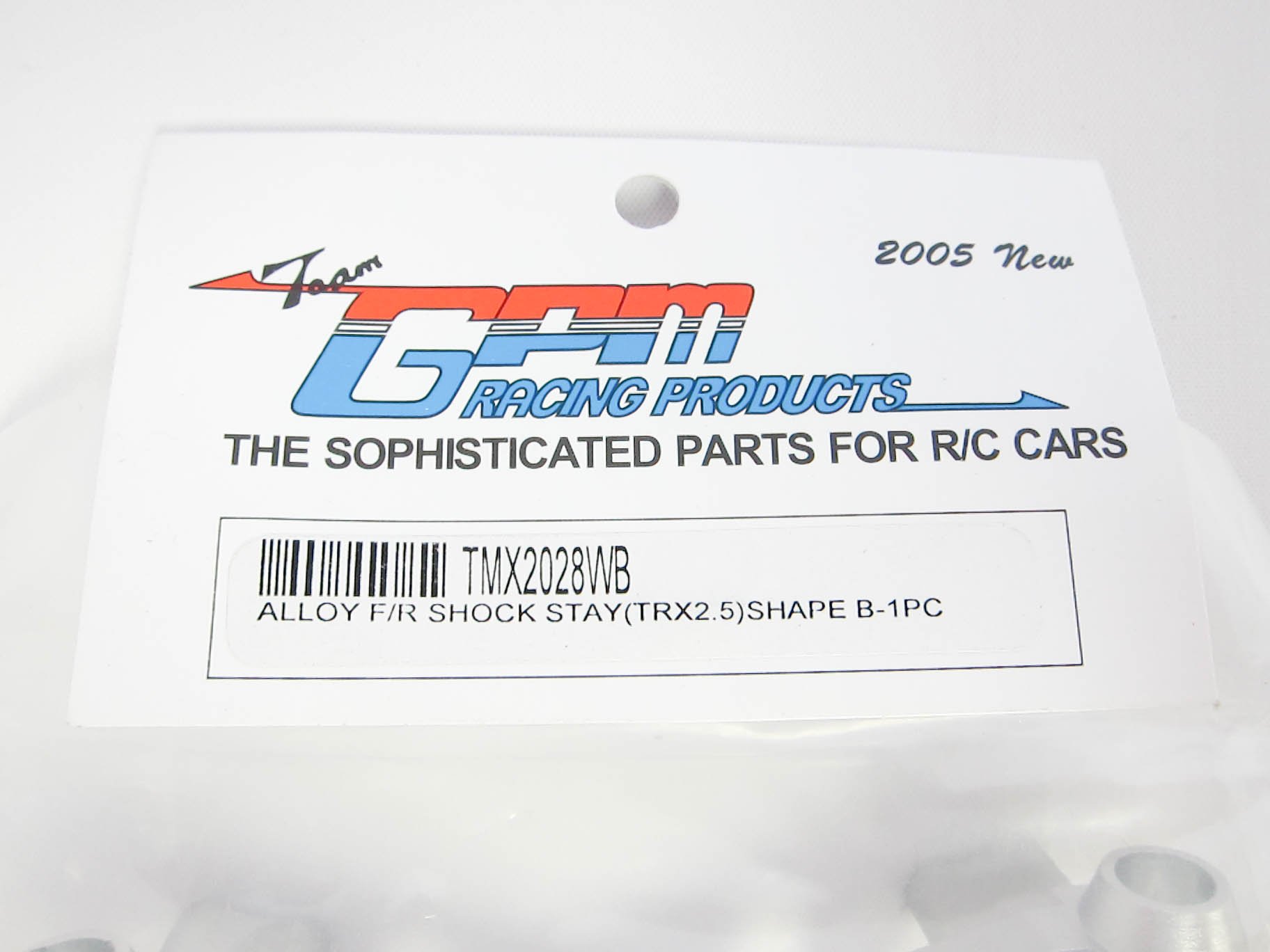 Team GPM Racing Products TMX2028-WB TMX2028WB Alloy Front Shock Stay TRX2.5 Shape B 1 Piece