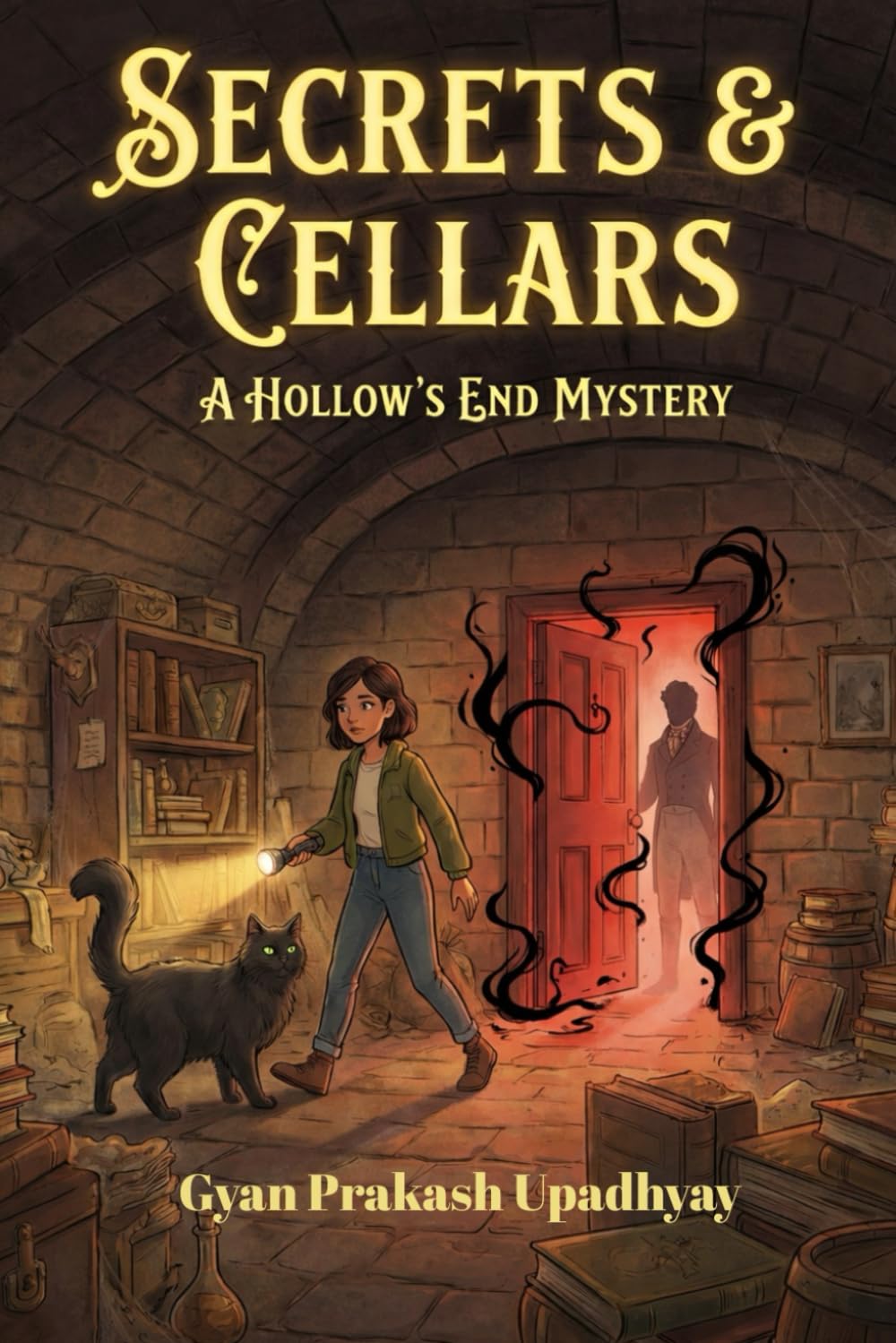 SECRETS & CELLARS: A Cozy Ghost Mystery (The Hollow’s End Mysteries Book 8)