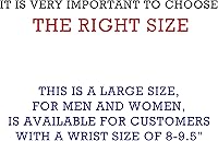 Vista 2 de LinnaLove Pulseras de identificación de alerta médica deportiva de 7.5 pulgadas para mujeres y hombres, pulseras de alerta médica transpirables e