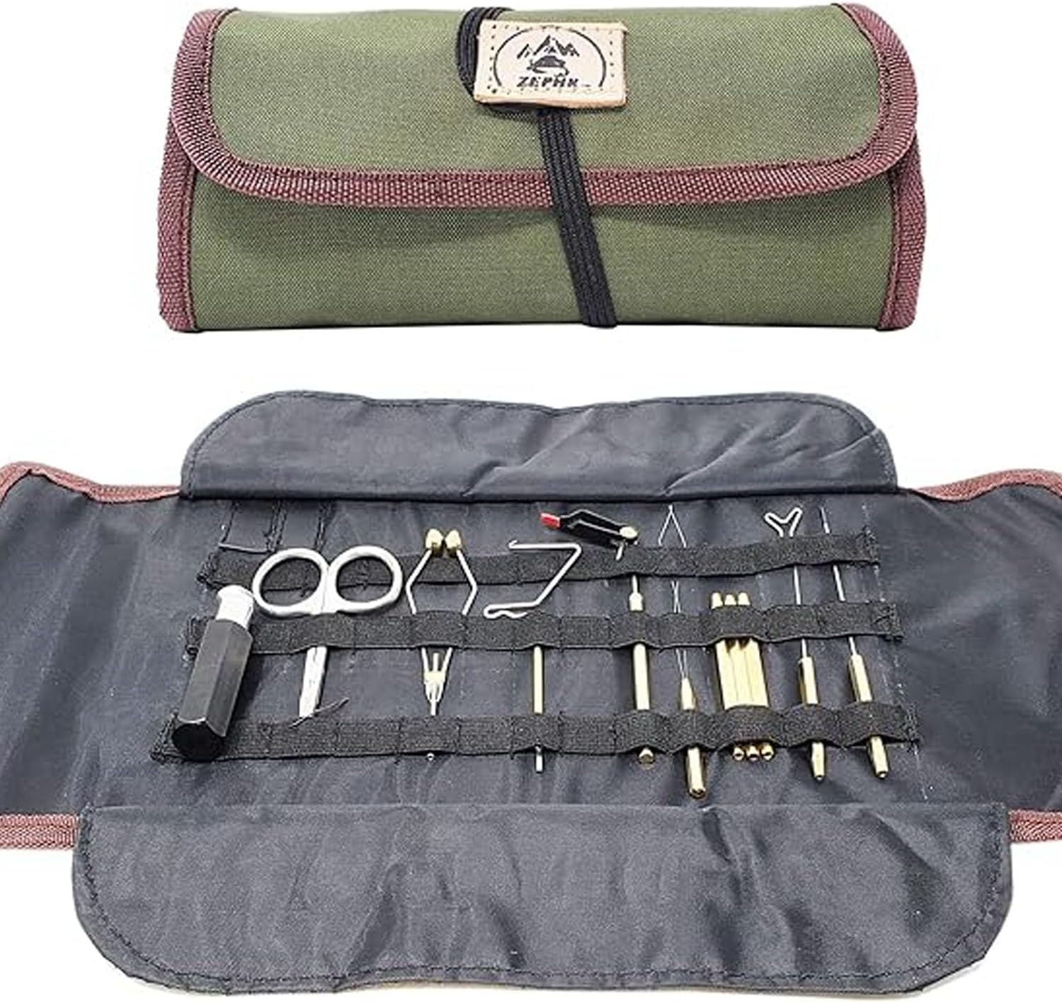 Fly Tying Tool Kit with Pouch 9 Fly Tying Tools Included